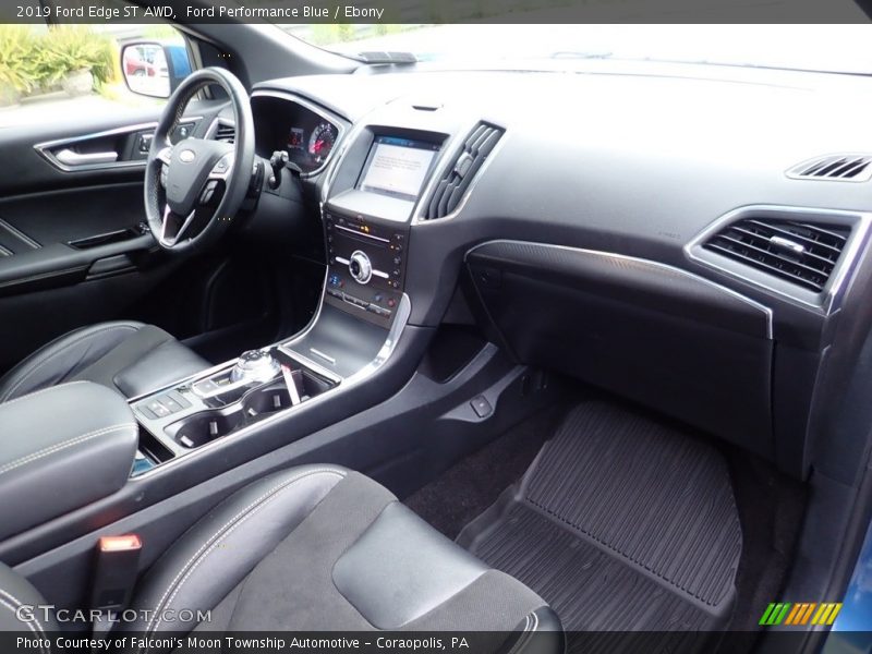Ford Performance Blue / Ebony 2019 Ford Edge ST AWD