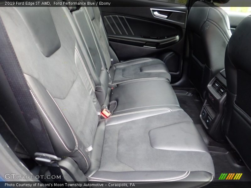 Ford Performance Blue / Ebony 2019 Ford Edge ST AWD