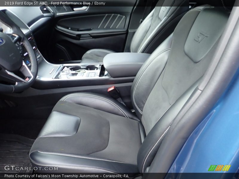 Ford Performance Blue / Ebony 2019 Ford Edge ST AWD