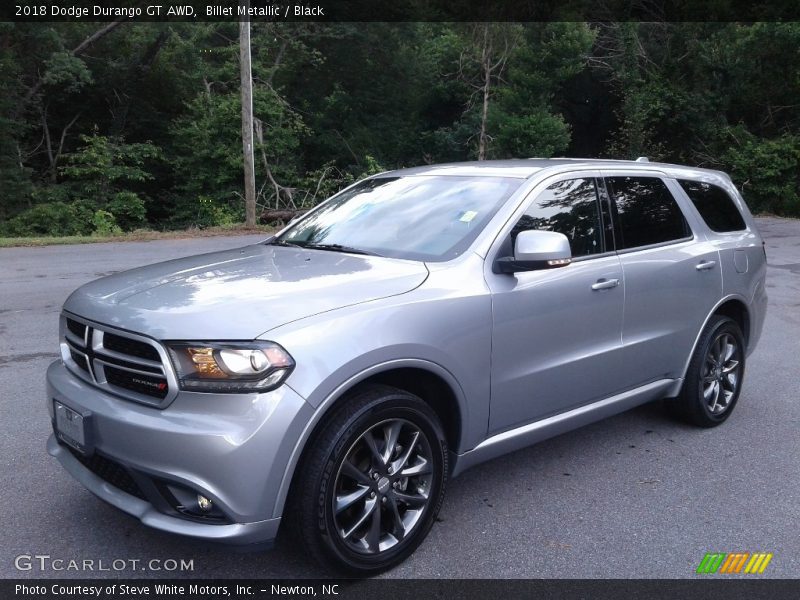 Billet Metallic / Black 2018 Dodge Durango GT AWD