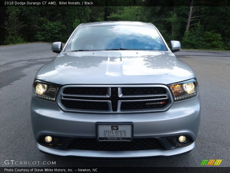 Billet Metallic / Black 2018 Dodge Durango GT AWD