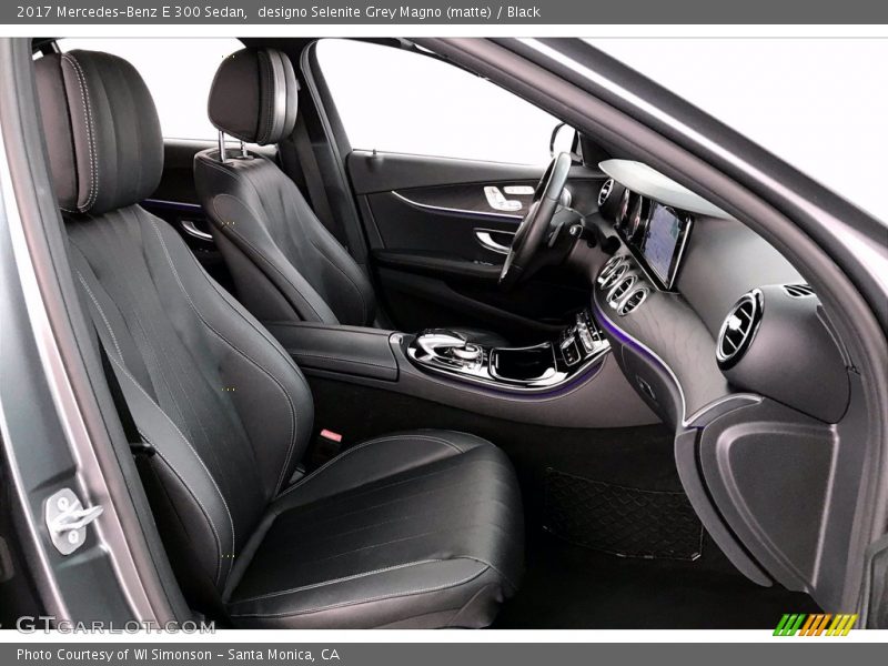Front Seat of 2017 E 300 Sedan