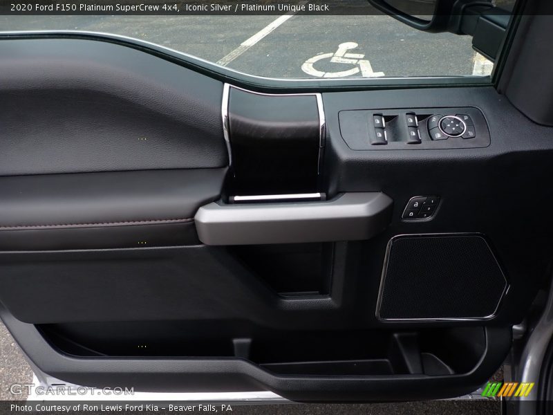 Iconic Silver / Platinum Unique Black 2020 Ford F150 Platinum SuperCrew 4x4