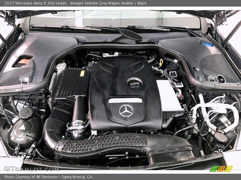  2017 E 300 Sedan Engine - 2.0 Liter Turbocharged DOHC 16-Valve 4 Cylinder