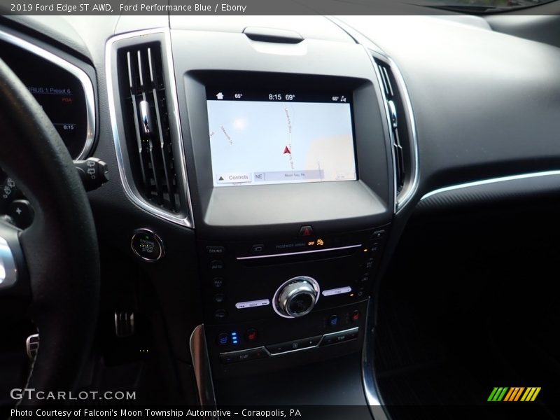 Ford Performance Blue / Ebony 2019 Ford Edge ST AWD
