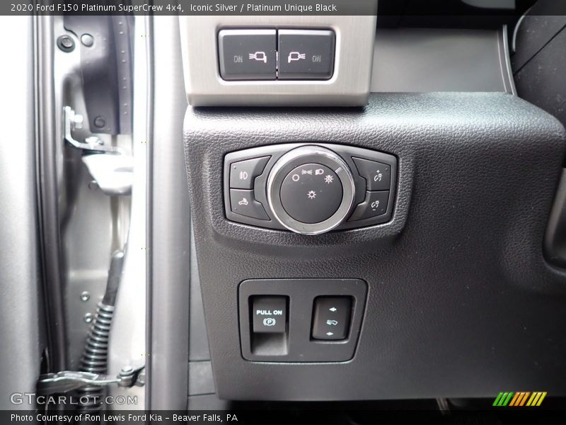 Iconic Silver / Platinum Unique Black 2020 Ford F150 Platinum SuperCrew 4x4