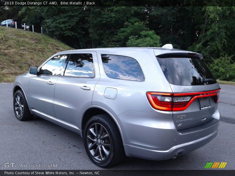 Billet Metallic / Black 2018 Dodge Durango GT AWD