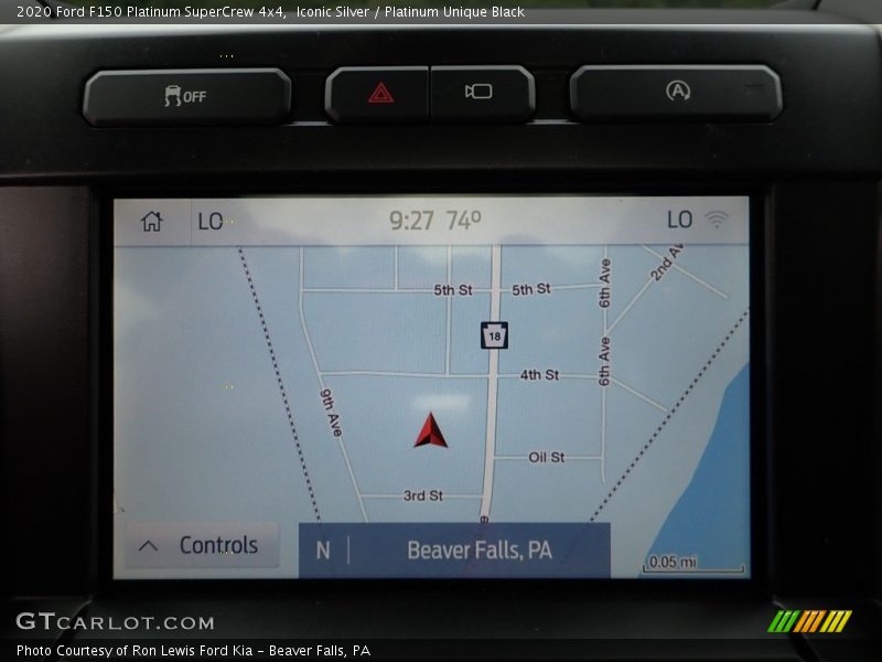 Iconic Silver / Platinum Unique Black 2020 Ford F150 Platinum SuperCrew 4x4