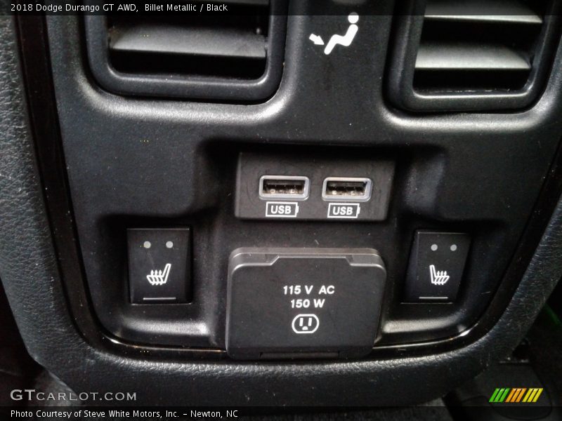 Billet Metallic / Black 2018 Dodge Durango GT AWD