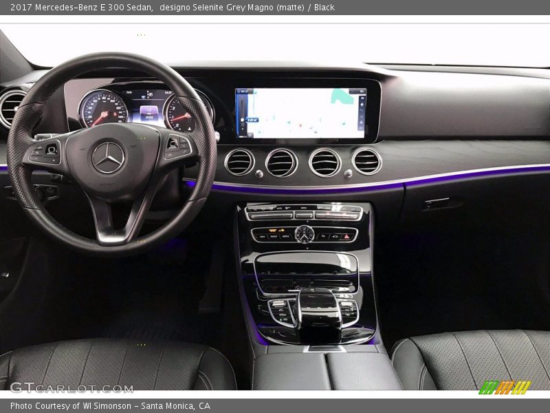 Dashboard of 2017 E 300 Sedan