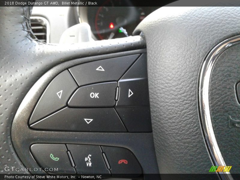 Billet Metallic / Black 2018 Dodge Durango GT AWD