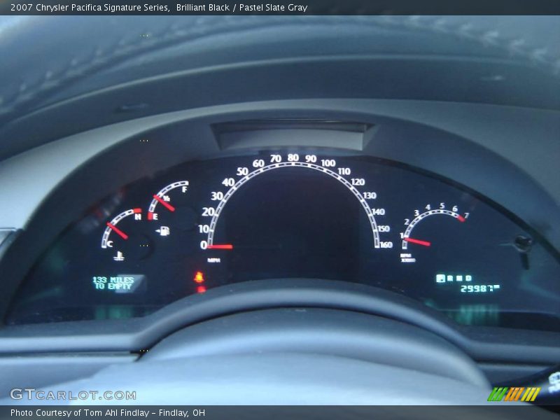 Brilliant Black / Pastel Slate Gray 2007 Chrysler Pacifica Signature Series
