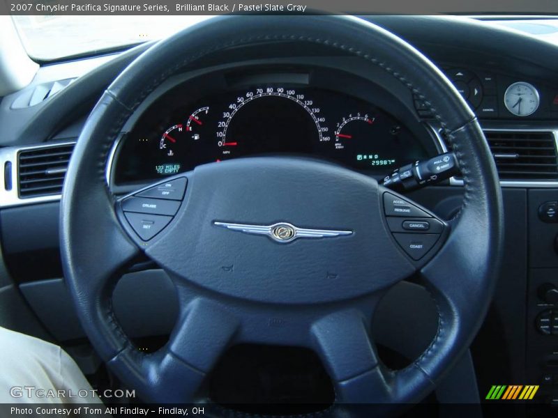 Brilliant Black / Pastel Slate Gray 2007 Chrysler Pacifica Signature Series