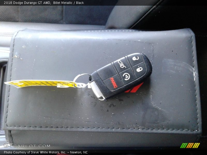 Billet Metallic / Black 2018 Dodge Durango GT AWD