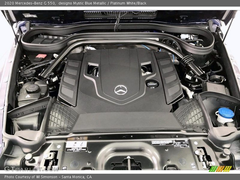  2020 G 550 Engine - 4.0 Liter DI biturbo DOHC 32-Valve VVT V8