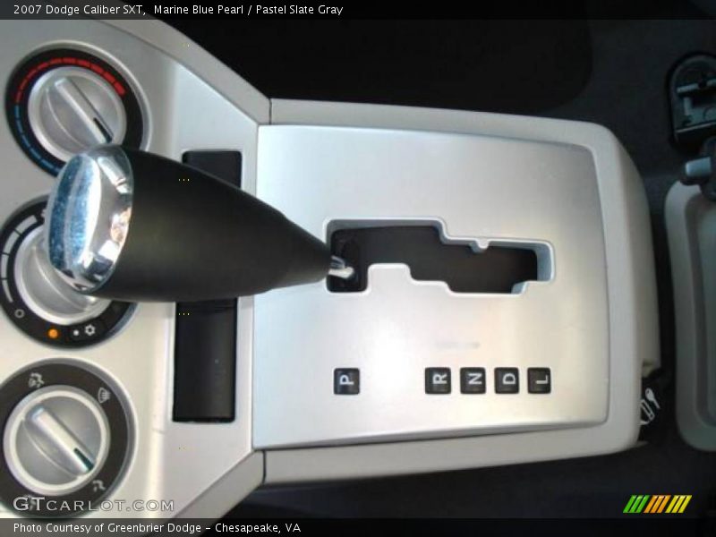 Marine Blue Pearl / Pastel Slate Gray 2007 Dodge Caliber SXT