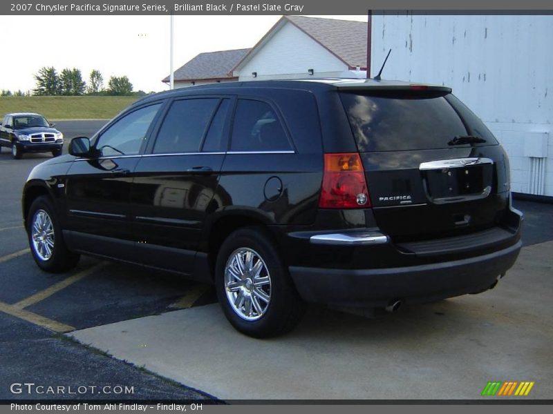 Brilliant Black / Pastel Slate Gray 2007 Chrysler Pacifica Signature Series