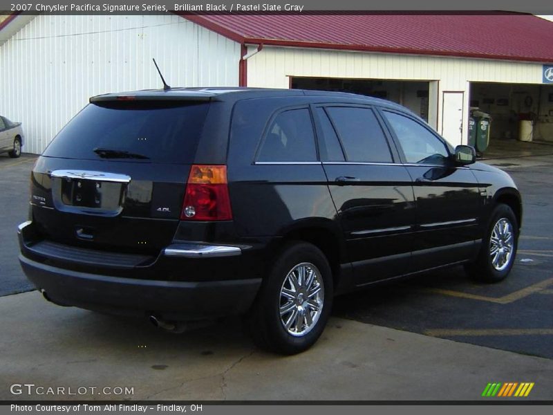 Brilliant Black / Pastel Slate Gray 2007 Chrysler Pacifica Signature Series