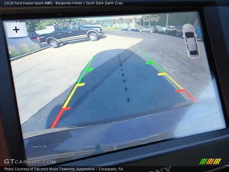 Burgundy Velvet / Sport Dark Earth Gray 2018 Ford Fusion Sport AWD