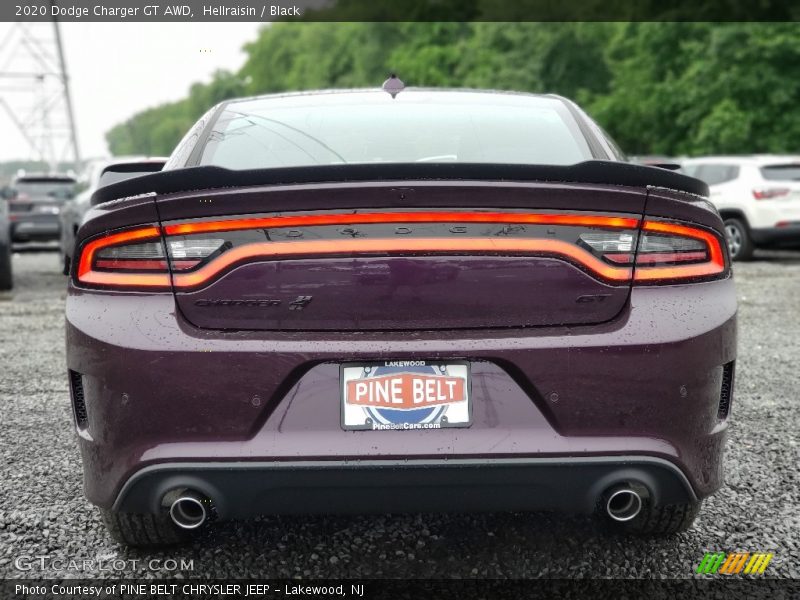 Hellraisin / Black 2020 Dodge Charger GT AWD