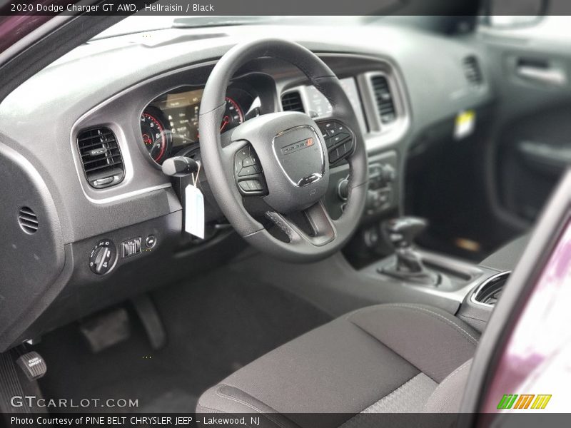 Front Seat of 2020 Charger GT AWD