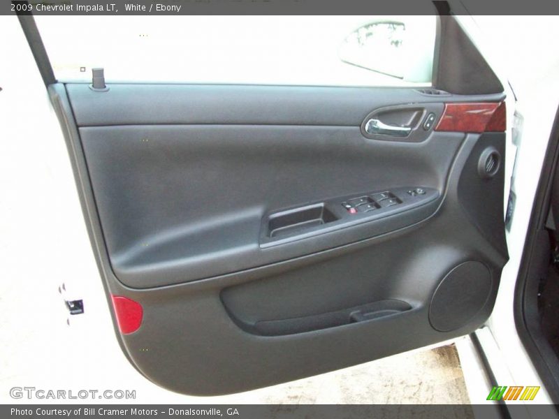 White / Ebony 2009 Chevrolet Impala LT