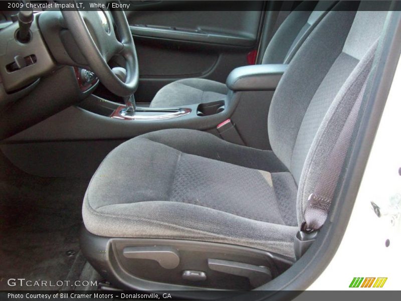 White / Ebony 2009 Chevrolet Impala LT