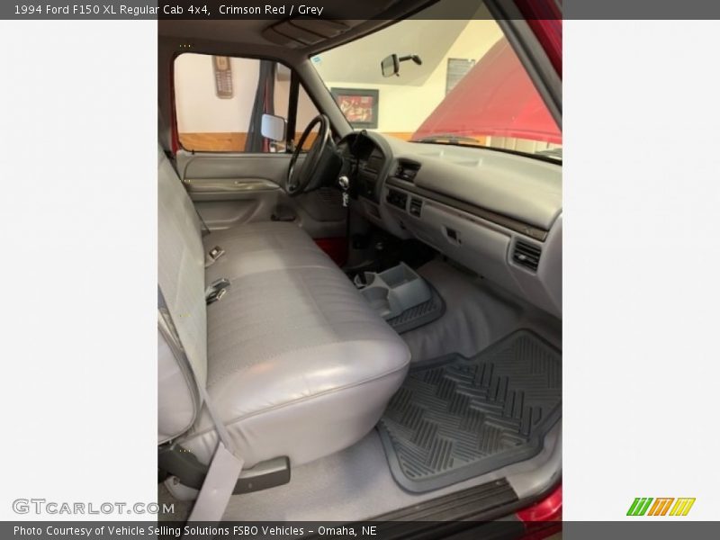 Front Seat of 1994 F150 XL Regular Cab 4x4