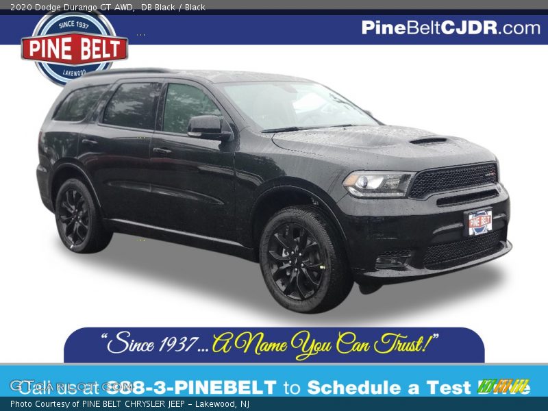 DB Black / Black 2020 Dodge Durango GT AWD