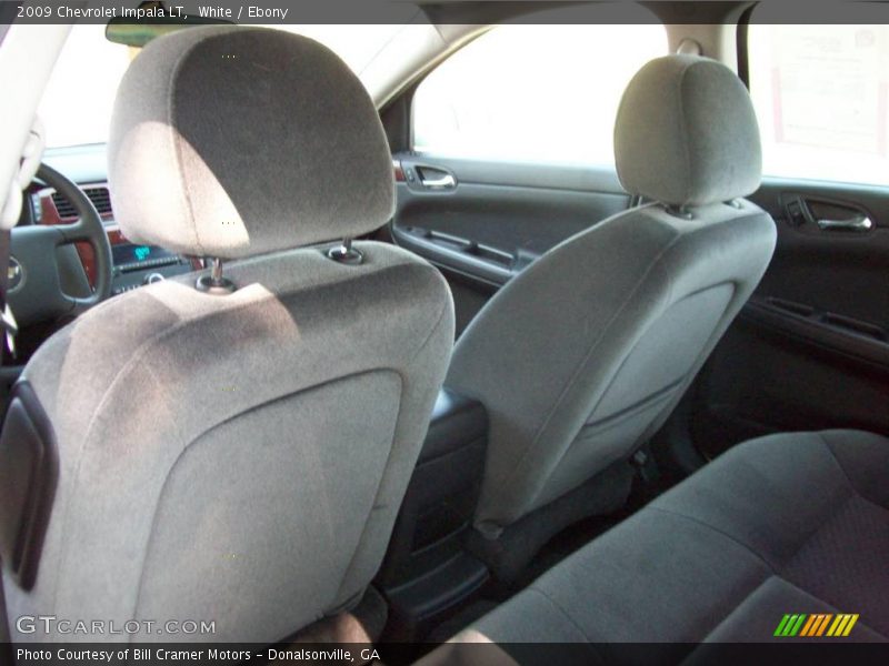 White / Ebony 2009 Chevrolet Impala LT