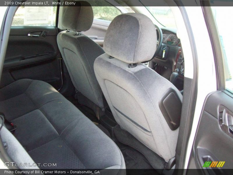 White / Ebony 2009 Chevrolet Impala LT
