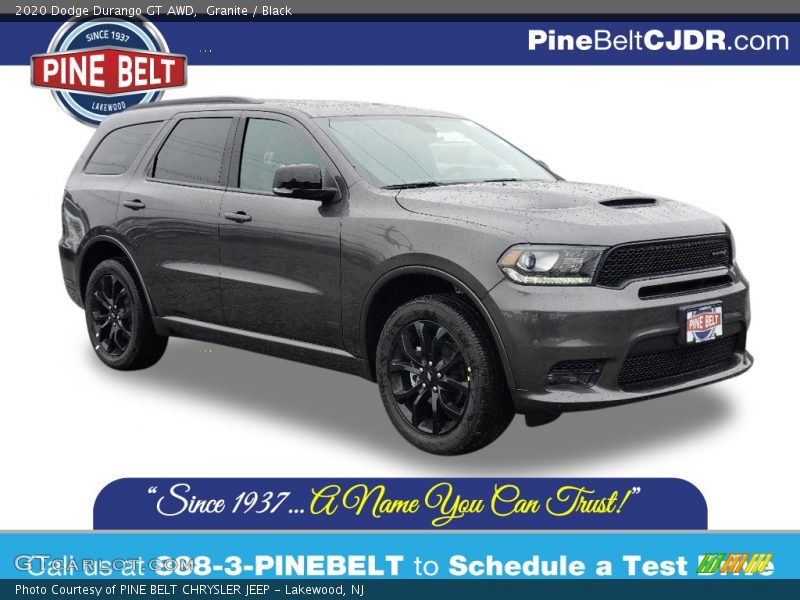 Granite / Black 2020 Dodge Durango GT AWD