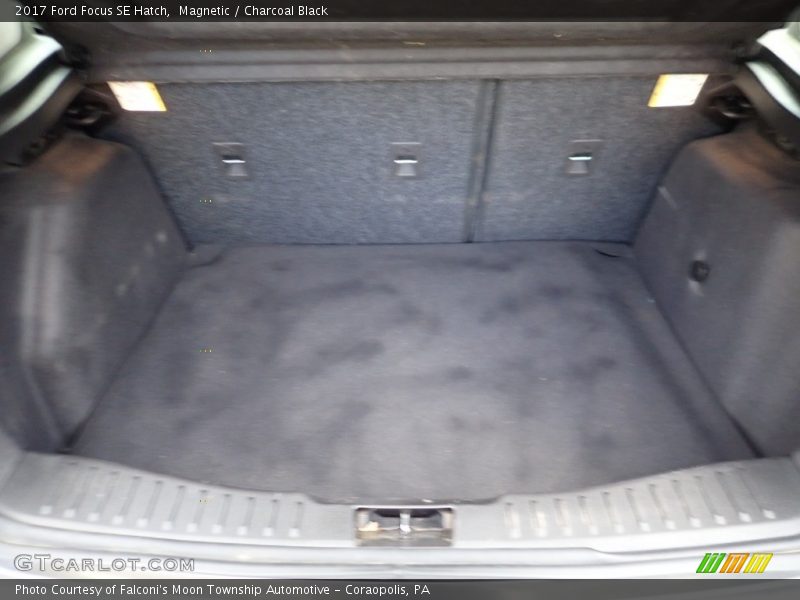 Magnetic / Charcoal Black 2017 Ford Focus SE Hatch