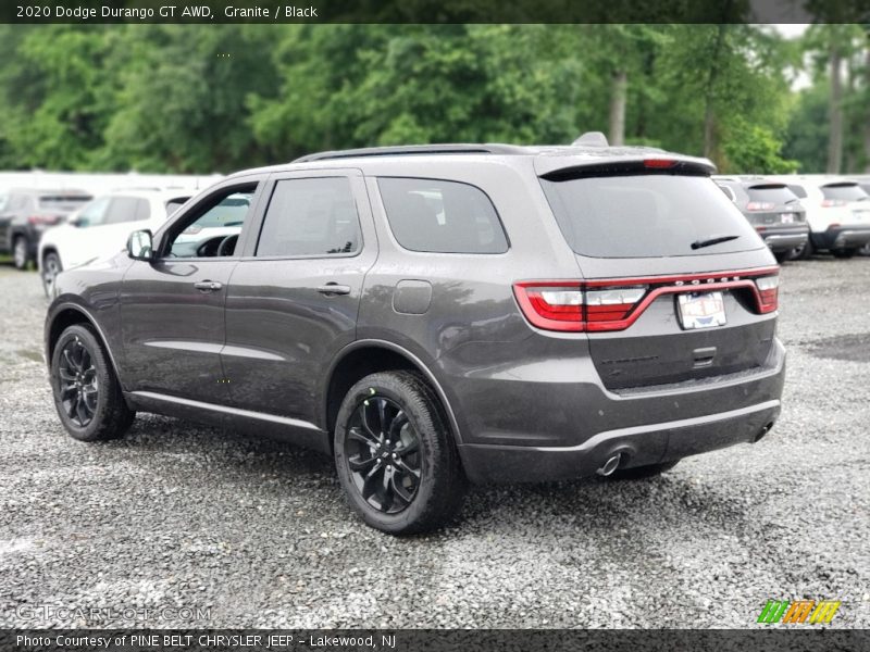 Granite / Black 2020 Dodge Durango GT AWD
