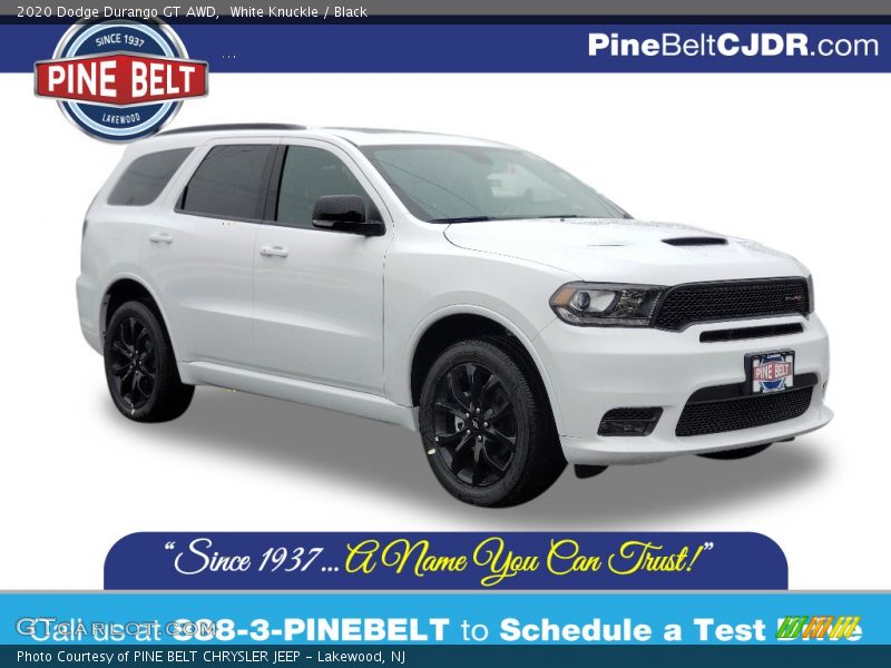 White Knuckle / Black 2020 Dodge Durango GT AWD