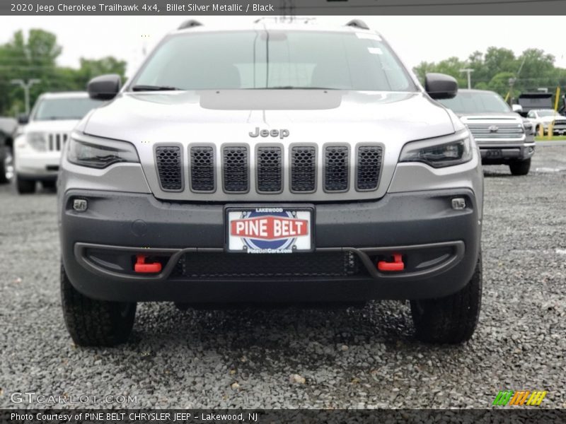 Billet Silver Metallic / Black 2020 Jeep Cherokee Trailhawk 4x4