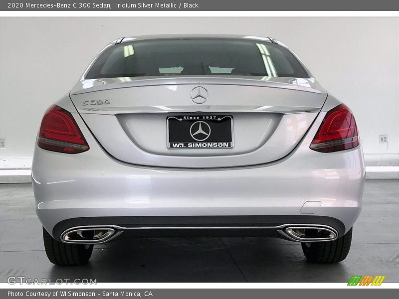 Iridium Silver Metallic / Black 2020 Mercedes-Benz C 300 Sedan