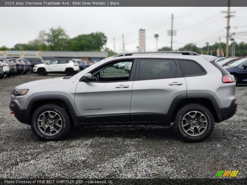 Billet Silver Metallic / Black 2020 Jeep Cherokee Trailhawk 4x4