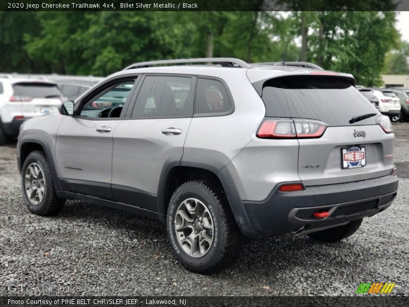 Billet Silver Metallic / Black 2020 Jeep Cherokee Trailhawk 4x4