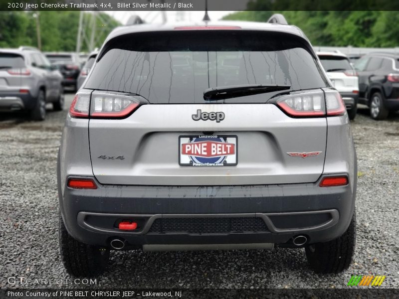 Billet Silver Metallic / Black 2020 Jeep Cherokee Trailhawk 4x4