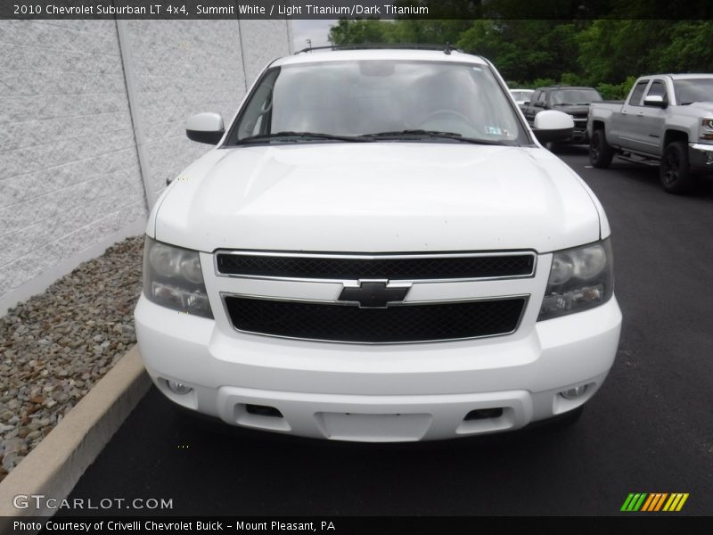 Summit White / Light Titanium/Dark Titanium 2010 Chevrolet Suburban LT 4x4