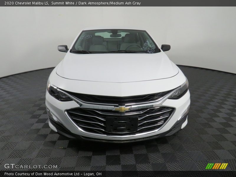 Summit White / Dark Atmosphere/Medium Ash Gray 2020 Chevrolet Malibu LS