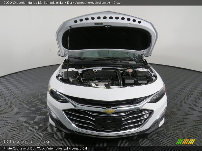 Summit White / Dark Atmosphere/Medium Ash Gray 2020 Chevrolet Malibu LS