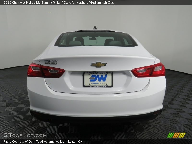 Summit White / Dark Atmosphere/Medium Ash Gray 2020 Chevrolet Malibu LS