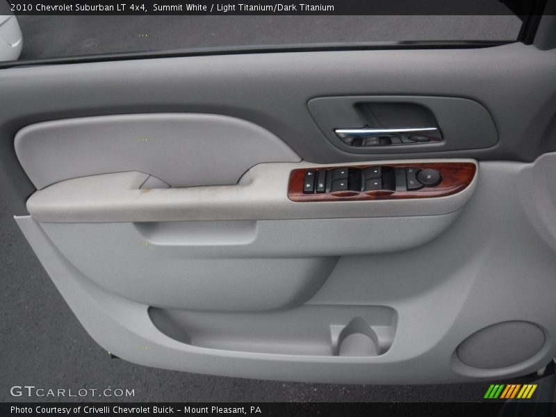 Summit White / Light Titanium/Dark Titanium 2010 Chevrolet Suburban LT 4x4