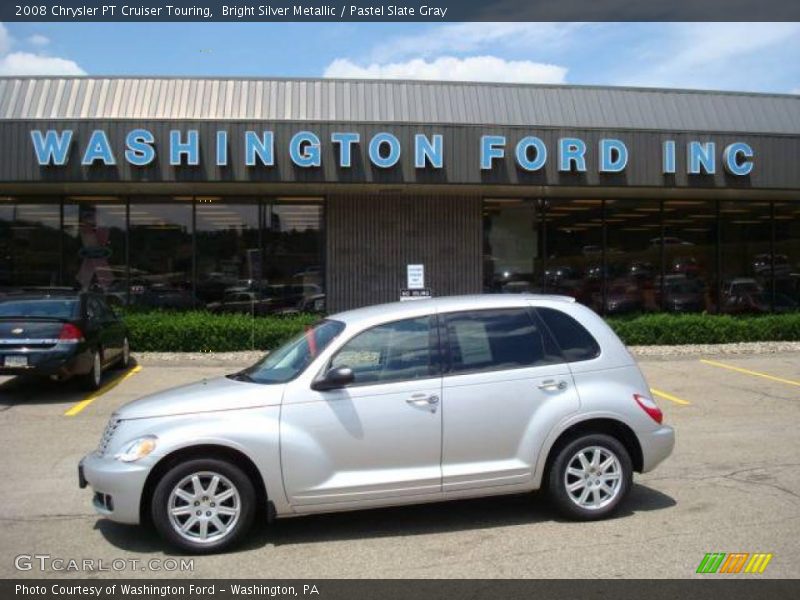 Bright Silver Metallic / Pastel Slate Gray 2008 Chrysler PT Cruiser Touring