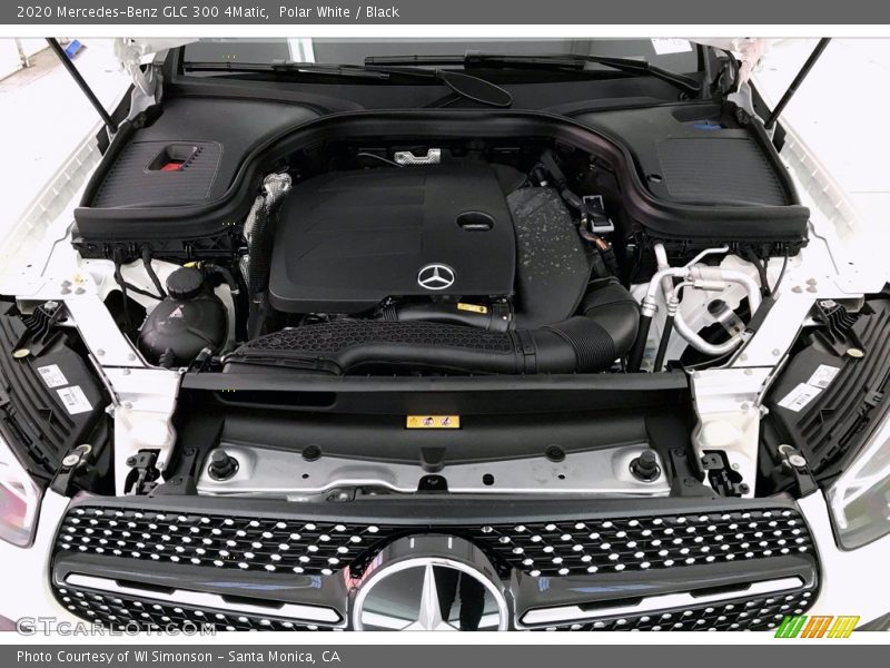 Polar White / Black 2020 Mercedes-Benz GLC 300 4Matic