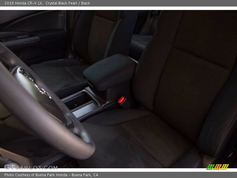 Crystal Black Pearl / Black 2016 Honda CR-V LX