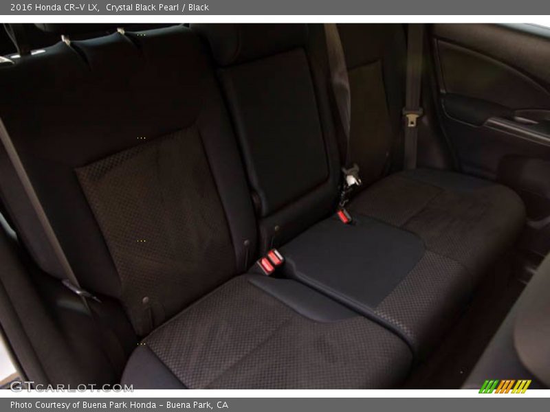 Crystal Black Pearl / Black 2016 Honda CR-V LX