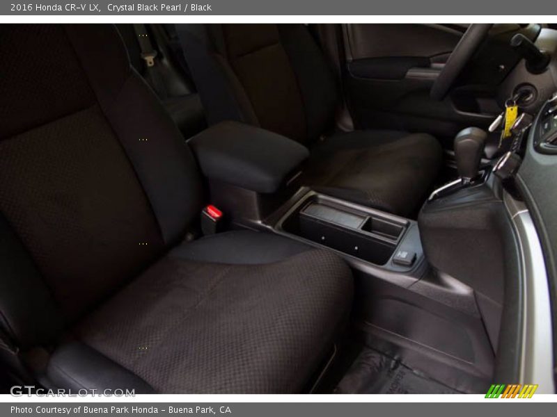 Crystal Black Pearl / Black 2016 Honda CR-V LX